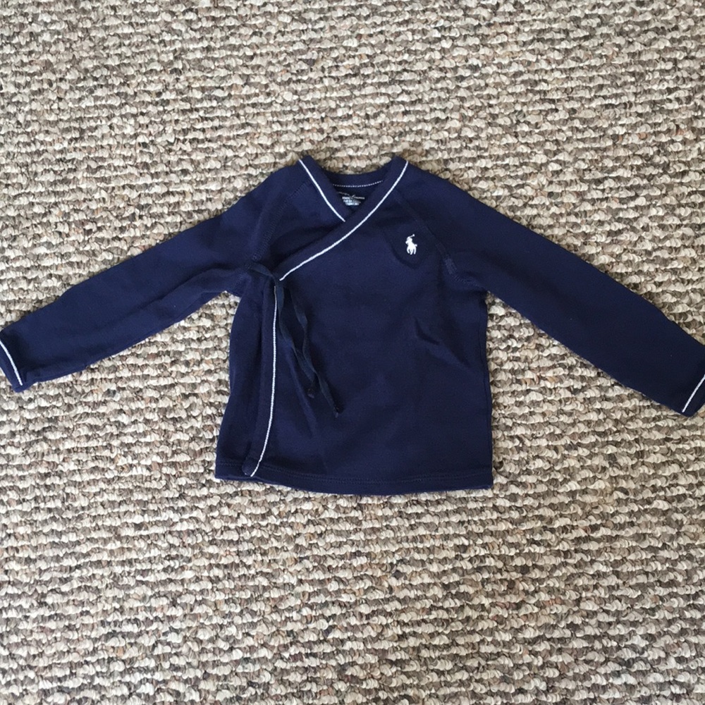Baby boy Blue long sleeve shirt